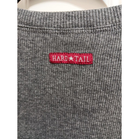 Hard Tail Grey Ribbed Cardigan - Picture 7 of 10